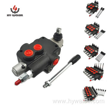 1P80 Spool Hydraulic Directional Valve with Relief Valve